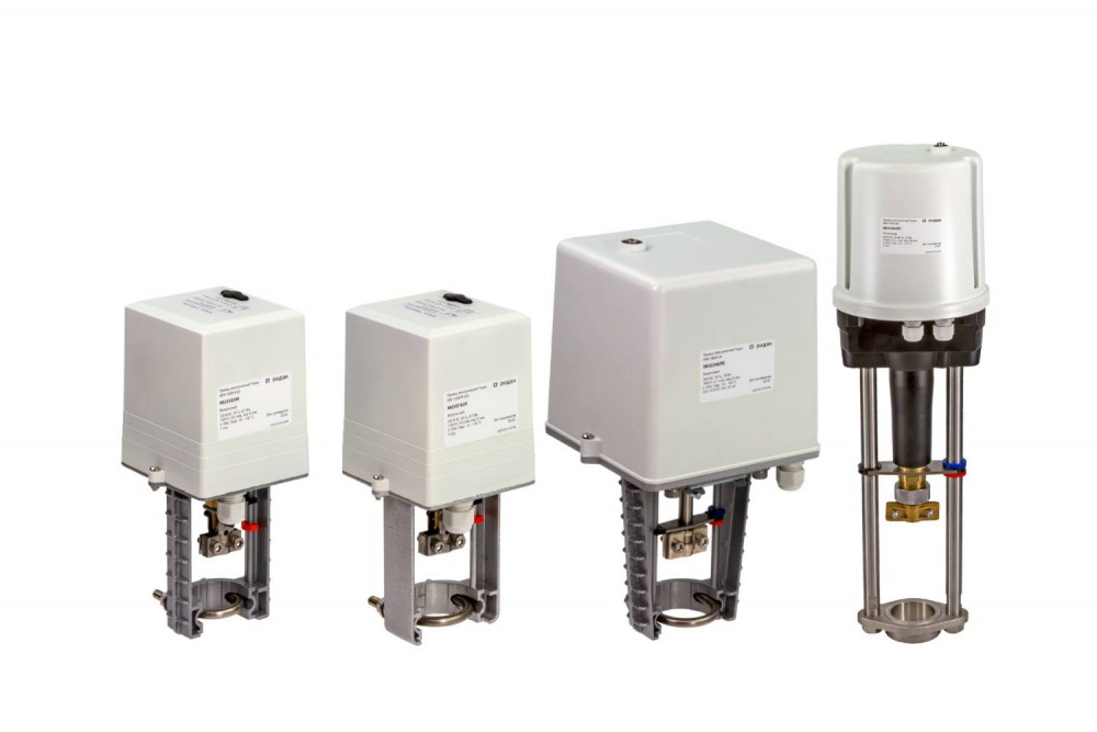 Редукторные электроприводы с трехпозиционным управлением Ридан