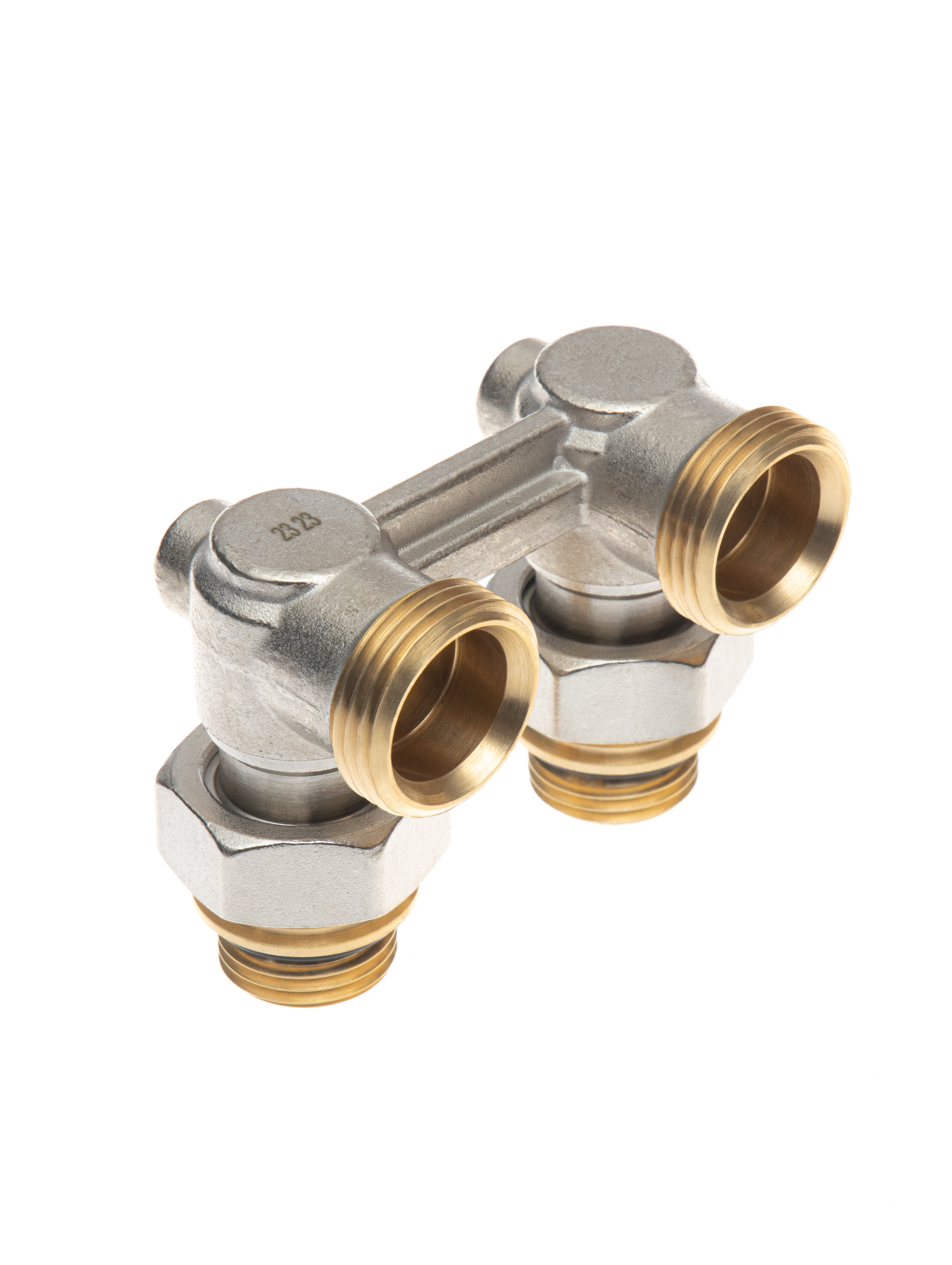 Ридан 003L0394R LV-KB — Клапан запорный для нижнего присоединения к радиатору, резьба 1/2, угловой