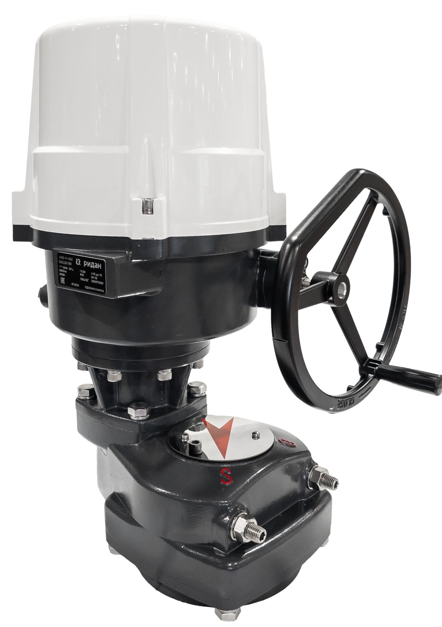 Ридан 065L8215R — Электропривод AMB-H-350 380В без блока управления; IP67; для шаровых кранов RJIP DN300 стандартный проход