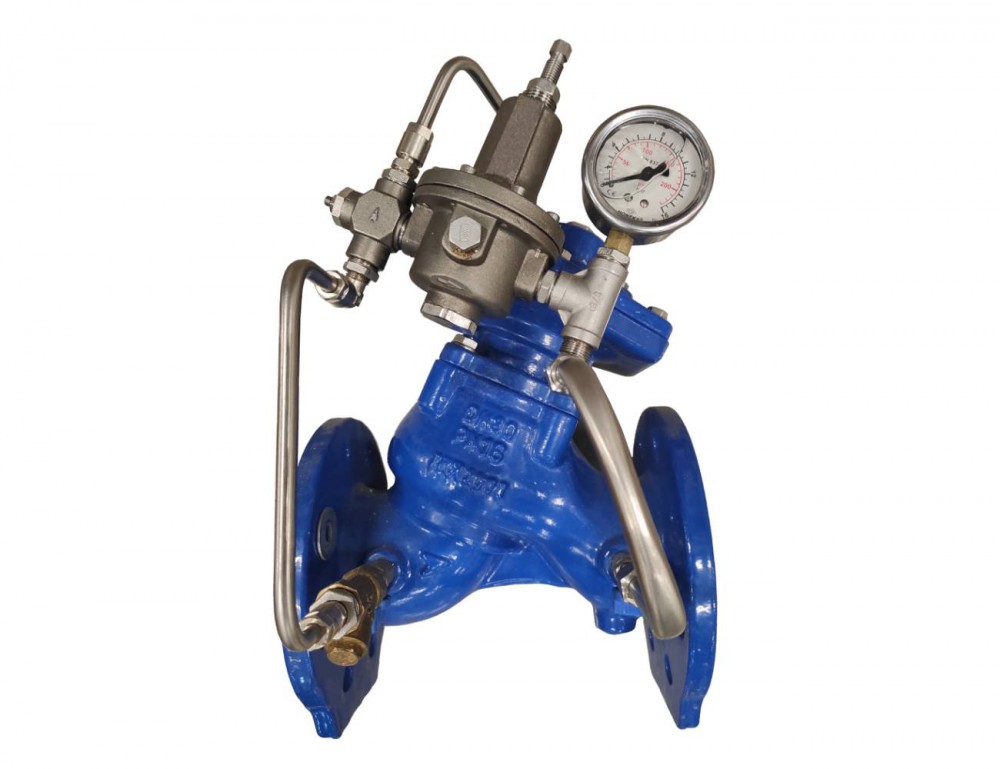 Ридан C101-R 082X6103RL2 — Регулятор давления «после себя» в сборе DN100, PN16 (диапазон настройки: 2...16 бар, L=350 мм)