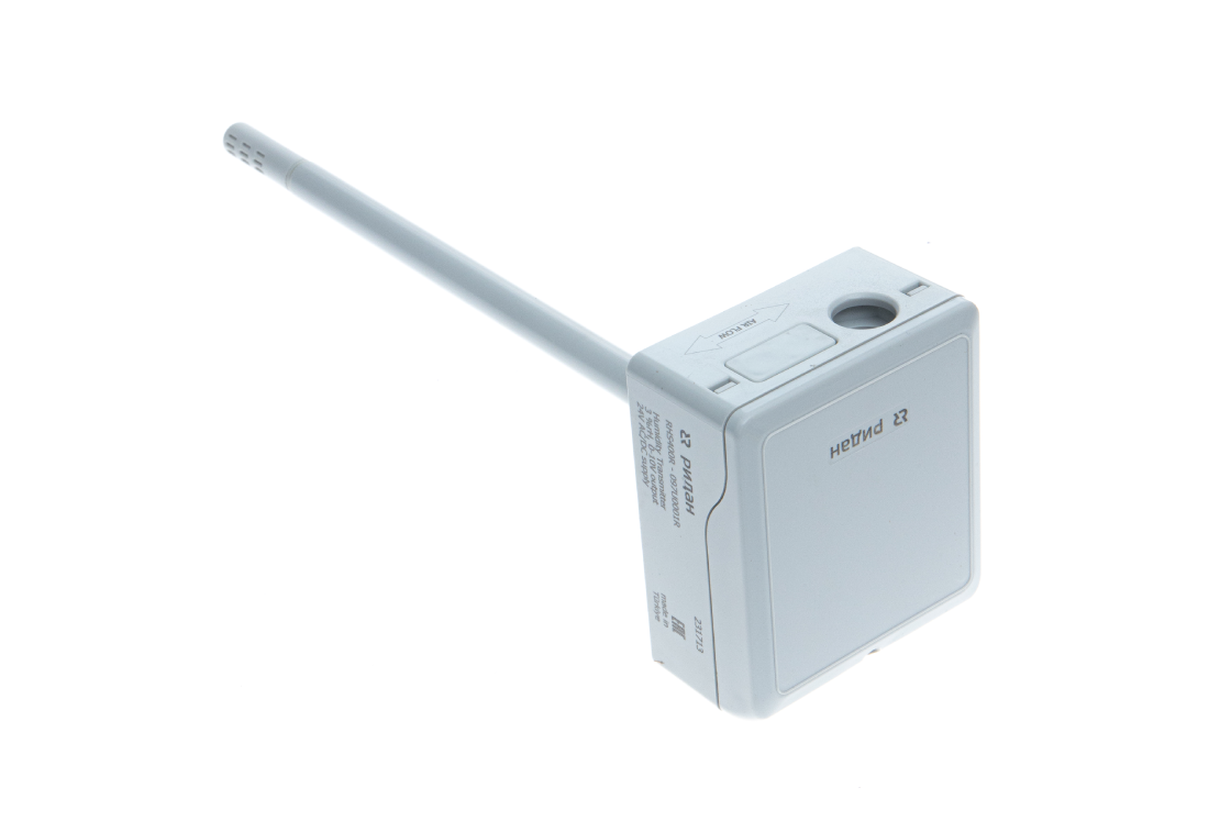 Ридан 097U0003R — Канальный датчик влажности RHS400R, точность 3%, выходной сигнал 4-20 мА, 0-10В