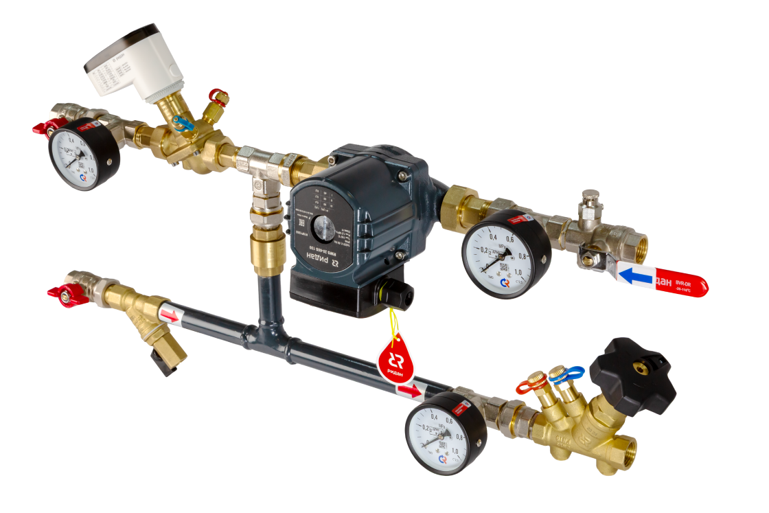 Ридан 122W0134HR — Узел теплоснабжения АУУ-AQT-16-15-15-C-S правый, 0-10В H