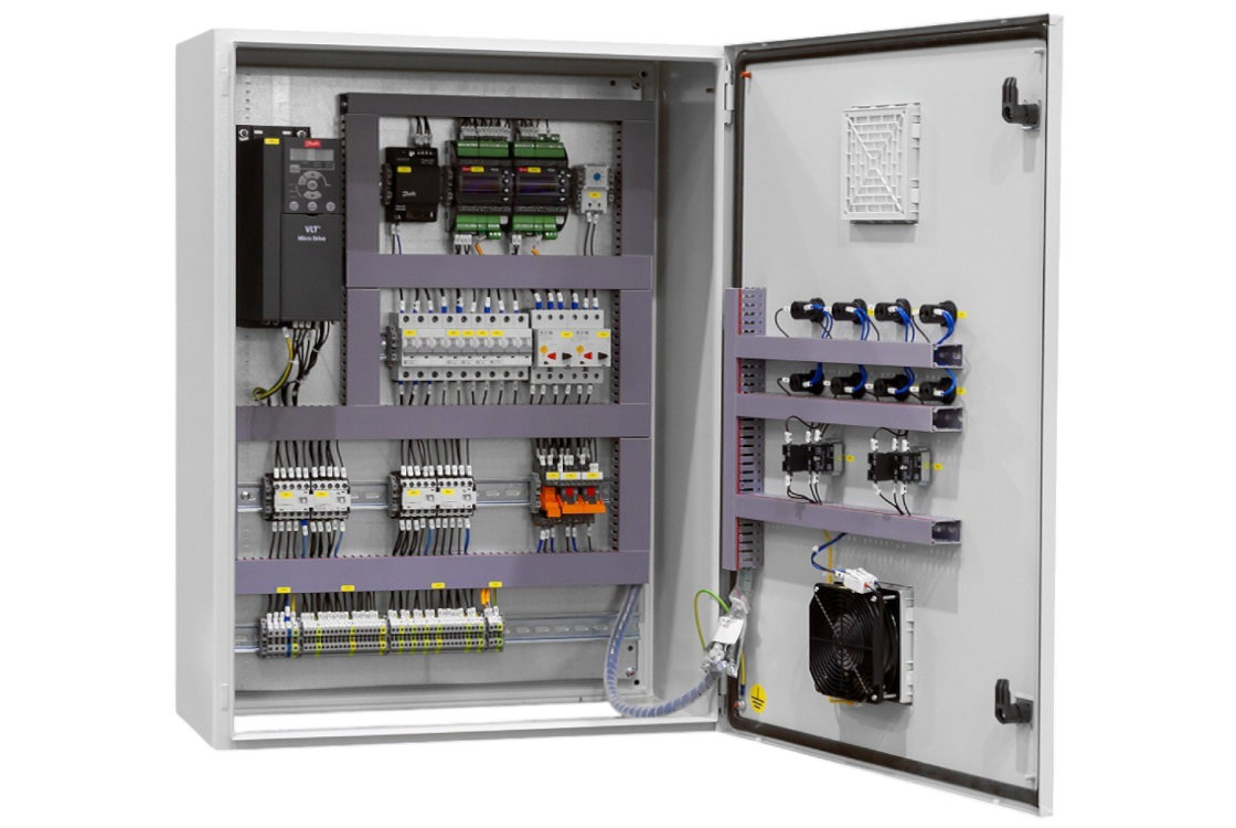 Ридан 087H373322 — Шкаф управления насосами для индивидуальных проектов, 4 кВт